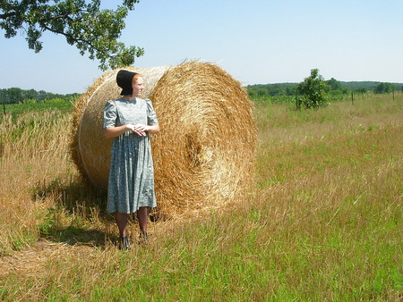 Redhead Amish Girl Belle