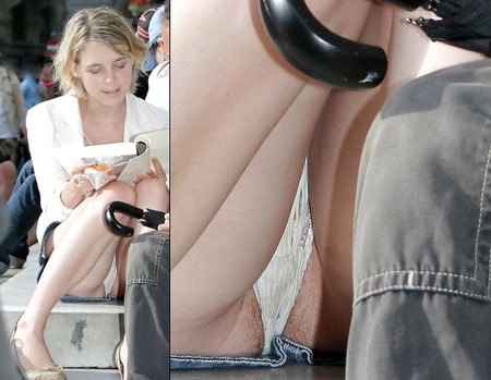 candid voyeur upskirt with dirty panties and thongs