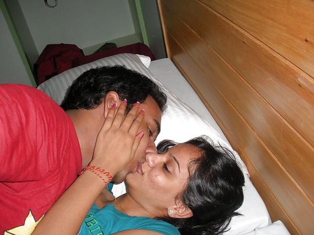 Real kissing indians