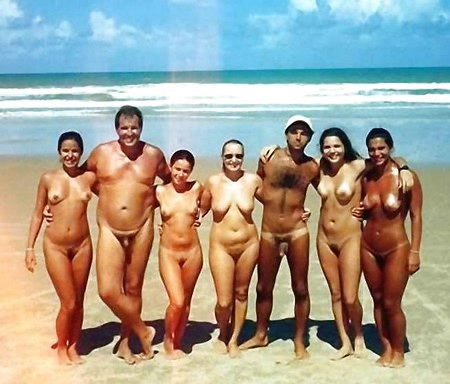 Groups Of Naked People On The Beach - Vol. 1
