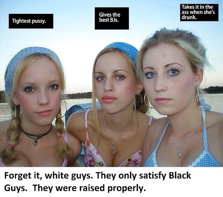 White Girls Who Love to Fuck Black Guys