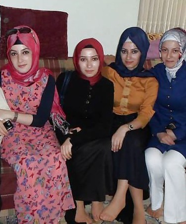 Turkish Hijab Nylon High Heels Sexy Amateur
