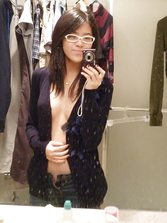 Nude asian girl with glasses sexy