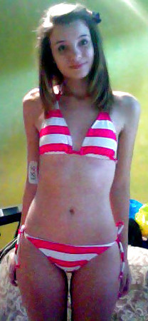 Cute bikini teen Megan
