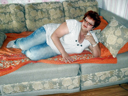 Russian Sexy Busty Granny! Amateur!