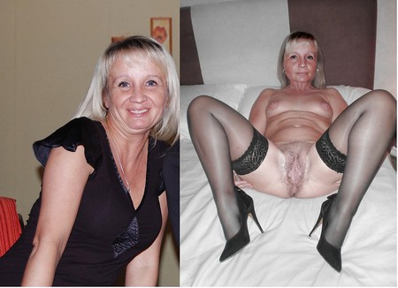 Clothed and Nude 26 Milfs & Matures