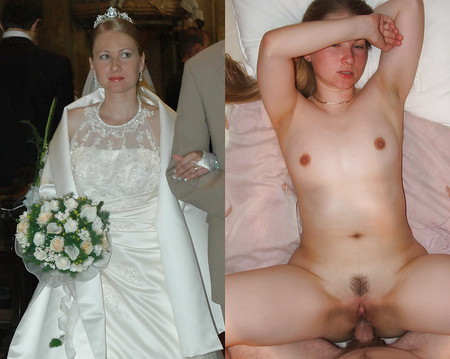 Alina wedding before and after