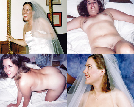 Real Amateur Brides Dressed Undressed 16