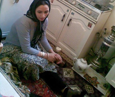 Irani socks turban feet nylon hijab 23425