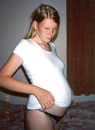 daddy's cute pregnant teen fucktoy slut