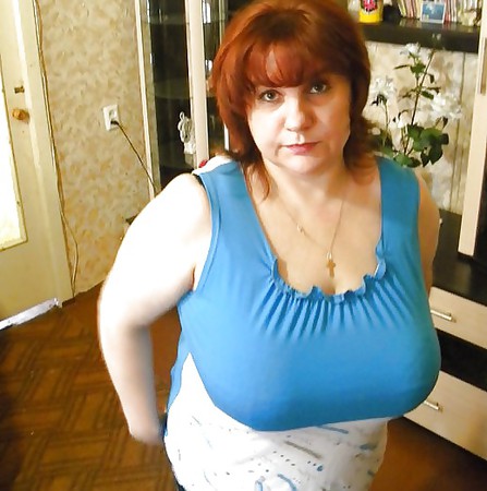 Mature Big Boobs from Russia! Amateur!