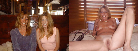 Before and after, matures and sexy milfs