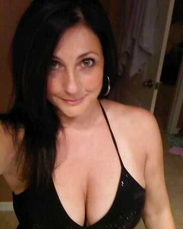 real MILF with big boobs tits